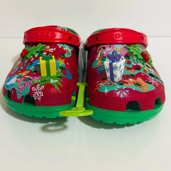 Disney Mickey Mouse and Friends Holiday Clogs for Adults by Crocs Size M8, W10 - Picture 2 of 8